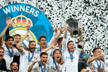 real madrid champions league trophy